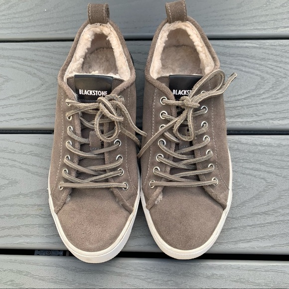 BLACKSTONE Apres Ski Shearling Line Suede Sneakers Warm Women’s Size 38 US 8 - Picture 13 of 13